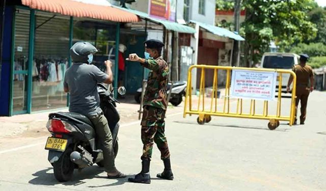 Kovid-19'un yayıldığı Sri Lanka'da genel seyahat kısıtlaması uygulanacak