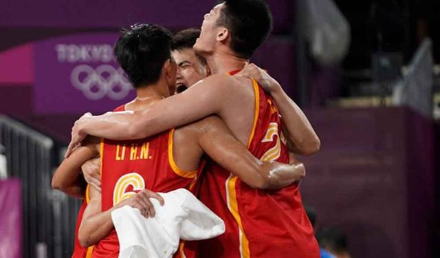 Çin, Tokyo 2020'de 3x3 erkekler basketbolunda iki galibiyet aldı