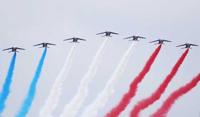 Paris'te Bastille Günü kutlamaları