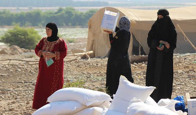 BM: Yardım ekibinin evlerinden çıkarılan Filistinlilere desteği engellendi