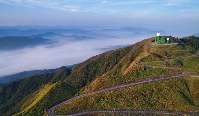 Çin'in en yüksek hava durumu radar istasyonu Qinghai'de faaliyet vermeye başladı