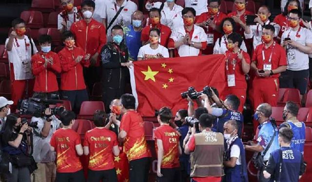 Beijing, Olimpiyat Oyunları'ndan dönen sporcuları karşılamaya hazırlanıyor