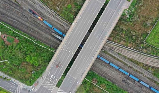 Yeni Çin-Avrupa yük treni hattı, Çin'in Chongqing kenti ile Ukrayna'yı birbirine bağlıyor