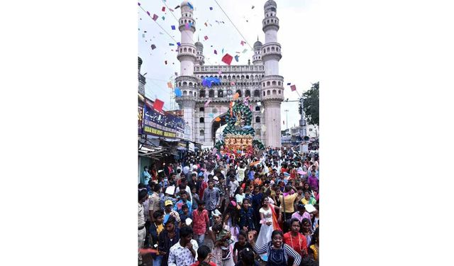 Haydarabad'da Ganesh Festivali