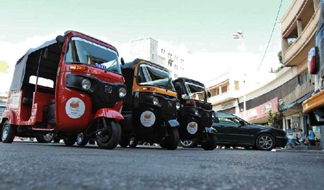 Lübnan'da taksi ücretlerindeki artış tuk-tuk'lara talebi artırdı