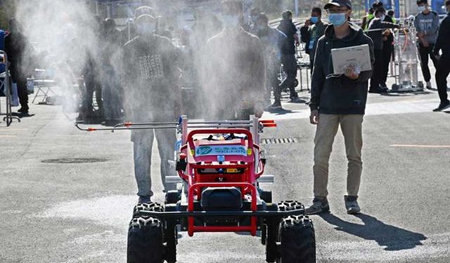 Çin'de Tarım Robotu Yarışması düzenlendi