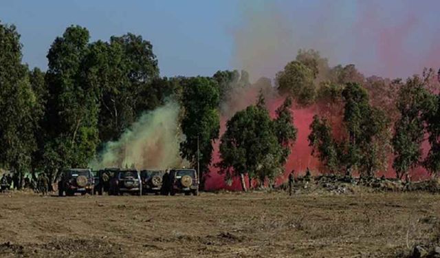 İsrail, işgal altındaki Golan Tepeleri'nde askeri tatbikat gerçekleştirdi