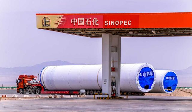 Çinli petrol rafinerisi Sinopec, Hubei eyaletinde 105 milyar metreküpten fazla kaya gazı buldu