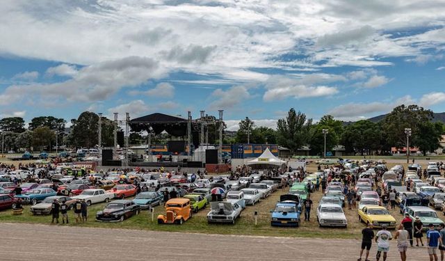 Avustralya'nın ünlü Summernats Otomobil Festivali başladı