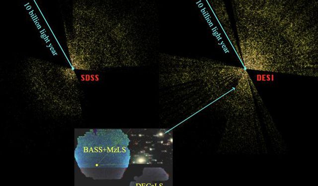 7,5 milyon galaksi içeren en büyük 3D kozmik harita yayınlandı