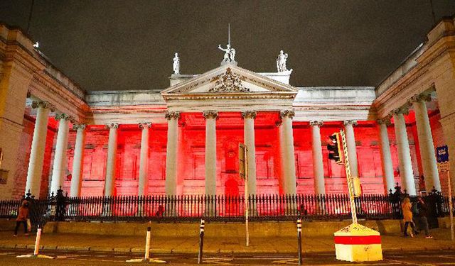 İrlanda'nın başkenti Dublin, Çin Yeni Yılı için süslendi