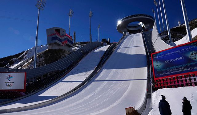 Beijing Kış Olimpiyat Oyunları'nda ileri buz yapım teknolojisi kullanılıyor