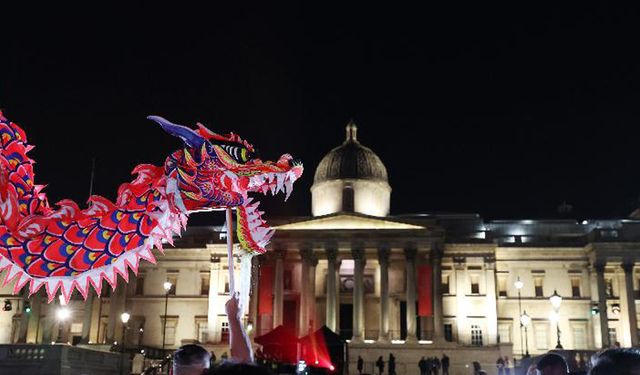 Londra'da Çin Yeni Yılı kutlaması