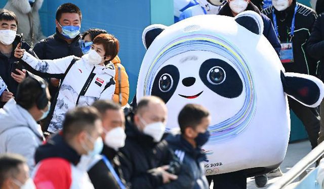 Beijing 2022'de Erkekler Serbest Kayak Big Air finali yapıldı