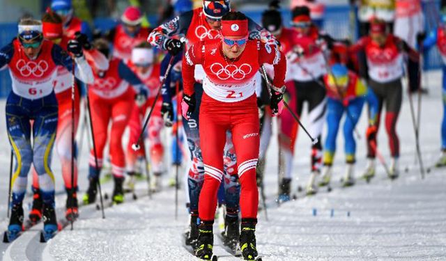 Beijing 2022'de kadınlar kayaklı koşu 4x5 kilometre bayrak yarışı