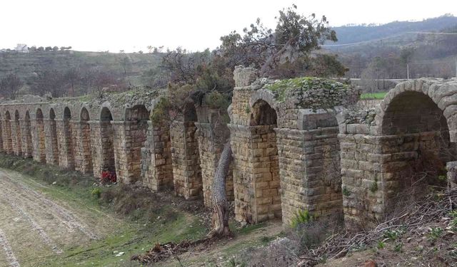 2 bin yıllık su kemerleri yıkılma tehlikesiyle karşı karşıya