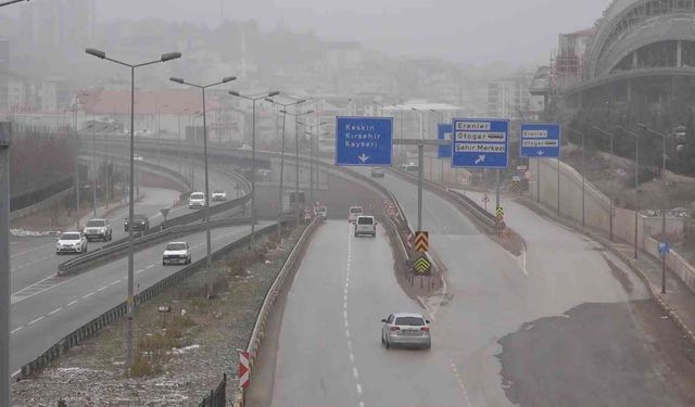 43 ilin geçiş güzergahında kar yağışı başladı