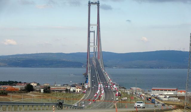 Çanakkale Köprüsü’nde ücretsiz geçiş süresi bitti