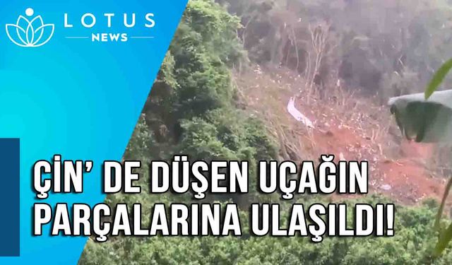 Video: Çin'in güneyinde düşen yolcu uçağının parçaları bulundu