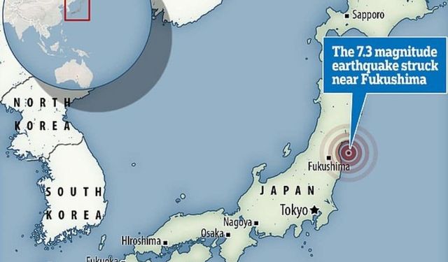 Japonya’da 7.4 büyüklüğündeki depremde can kaybı 3'e yükseldi