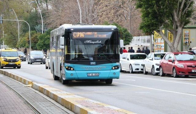 Antalya’da toplu taşımaya yüzde 28 zam