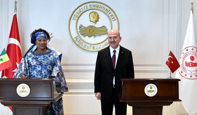 Bakan Soylu: 'Türkiye ve Senegal 1 milyar dolar konusunda önemli bir hedefe doğru yürümektedir'