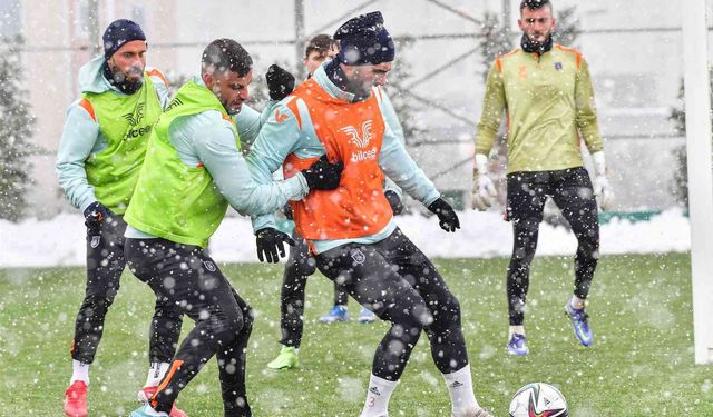 Başakşehir, Antalyaspor maçı hazırlıklarını sürdürdü