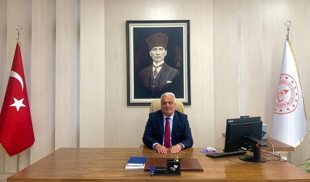 Bayburt İl Milli Eğitim Müdürü olarak atanan Tomar göreve başladı