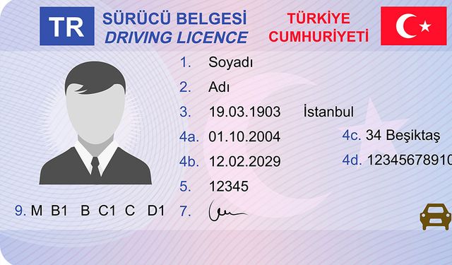 Sürücü belgelerinin değişiminde son tarih 31 Aralık