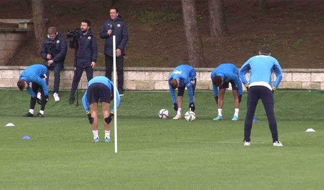 Fenerbahçe’de Trabzonspor mesaisi başladı