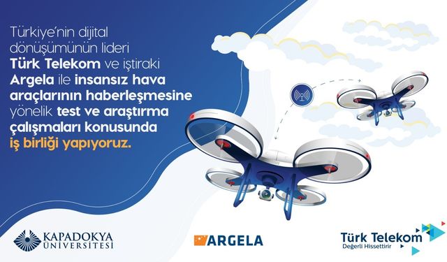 İnsansız Hava Araçlarının haberleşmesinde yeni dönem