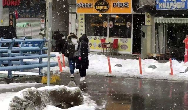 İstanbul’da kar yağışı yeniden başladı