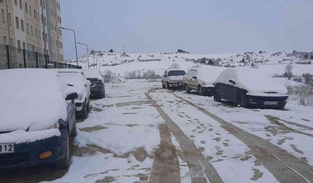 Kastamonu’da kar yağışı etkili oldu