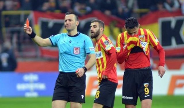 Kayserispor Teknik Direktörü Karaman cezalı