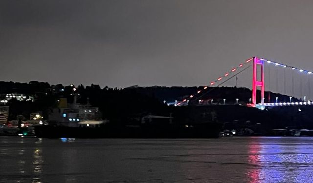 Rusya’dan gelen tonlarca ayçiçeği yağı yüklü gemi İstanbul Boğazı’na ulaştı