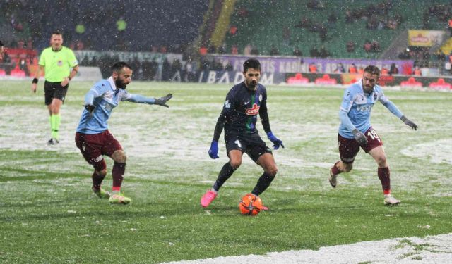 Spor Toto Süper Lig: Çaykur Rizespor: 3 - Trabzonspor: 2 (Maç sonucu)