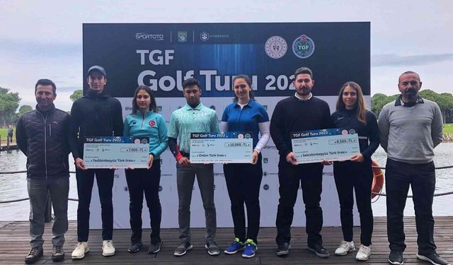 TGF Türkiye Golf Turu’nda 3. ayak Antalya’da tamamlandı