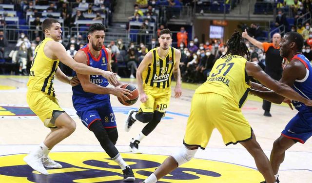 THY Euroleague’de Türk derbisi: Anadolu Efes - Fenerbahçe