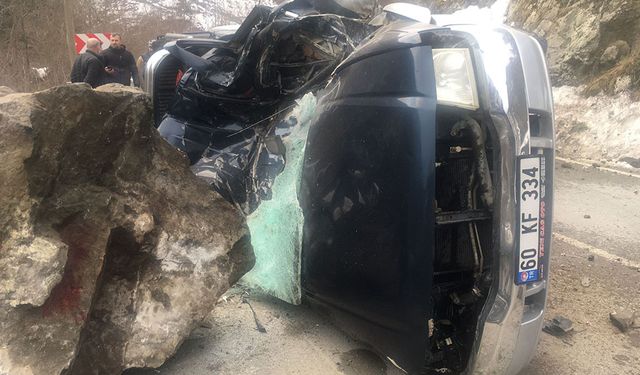 Trabzon’da kaya düşmesi sonucu 4 ölü