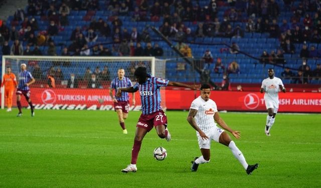 Trabzonspor ile Çaykur Rizespor 42. randevuda