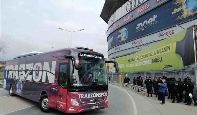 Trabzonspor, Kadıköy’e geldi