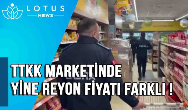 Türkiye Tarım Kredi Kooperatif marketinde yine reyon fiyatı farklı, kasa fiyatı farklı ürün çıktı