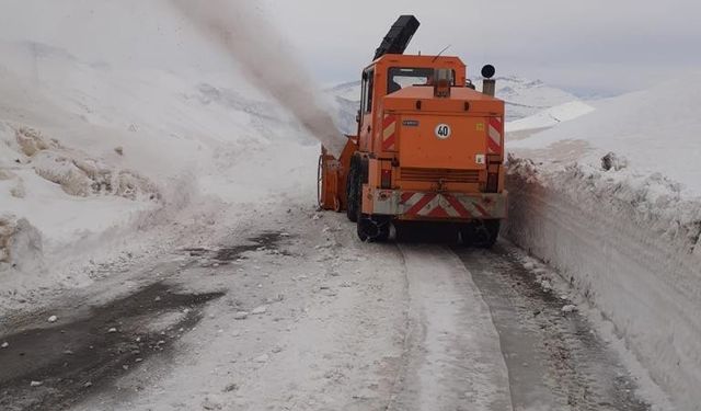 Uludere-Uzungeçit’e çığ düştü, yol saatler sonra ulaşıma açıldı