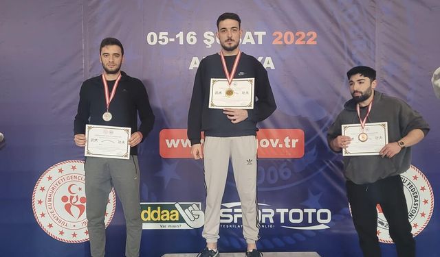 Wushu Kung Fu Türkiye Şampiyonasından Bartın Üniversitesine 2 altın madalya