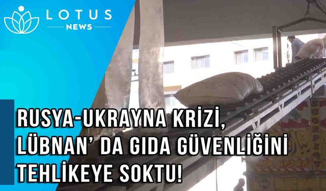 Video: Rusya-Ukrayna krizi Lübnan'da gıda güvenliğini daha da kötüleştirdi