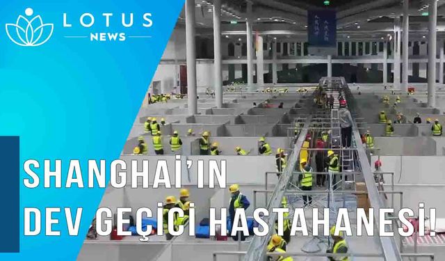 Video: Shanghai'ın Kovid-19 tedavisine yönelik geçici hastanesine bir bakış