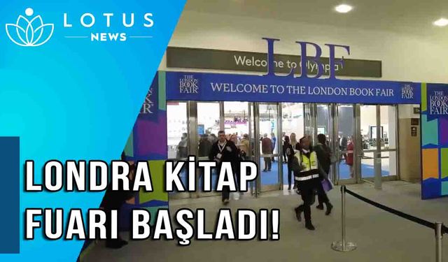 Video: 2019'dan beri ilk kez yüz yüze düzenlenen Londra Kitap Fuarı başladı