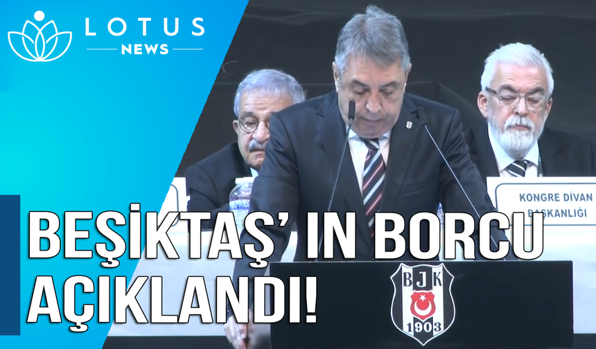 Beşiktaş’ın borcu açıklandı: 4 milyar 900 milyon 612 bin TL!