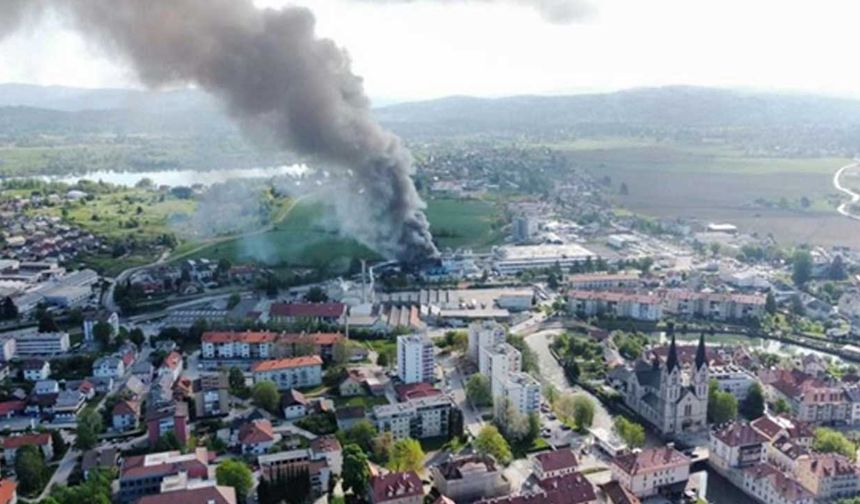 Slovenya'da bir kimya tesisinde patlama yaşandı