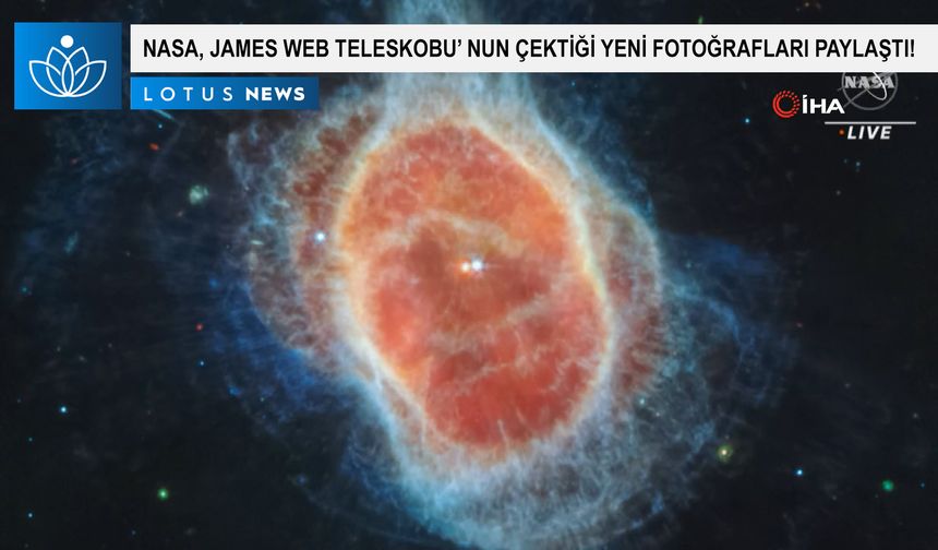 NASA, James Webb Teleskobu'nun çektiği yeni fotoğrafları paylaştı